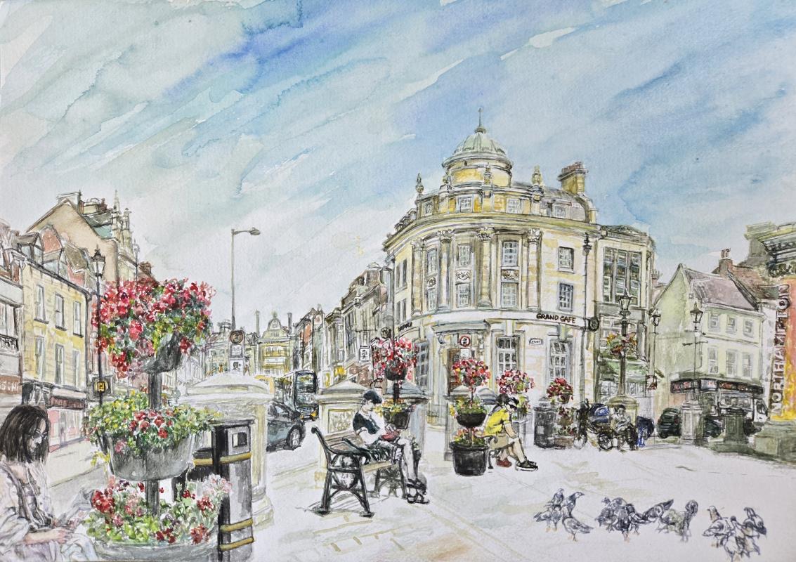 Northampton in the Afternoon